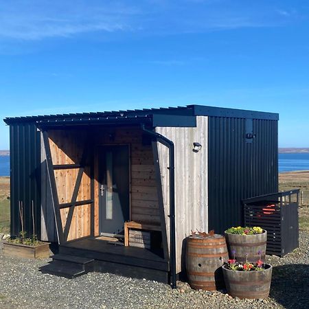 Unique Luxurious Cabin On Sea View Working Croft Garrabost 외부 사진