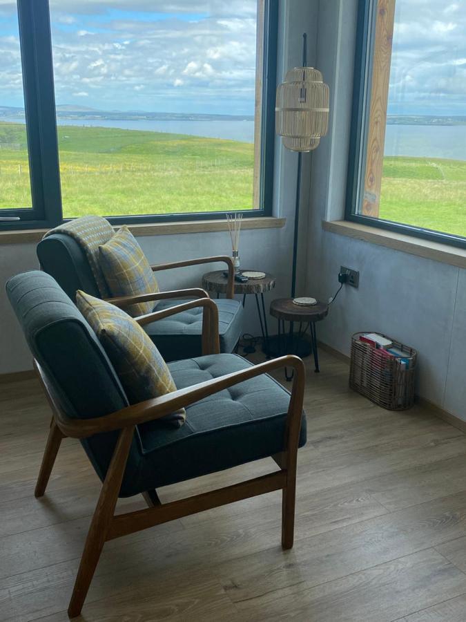 Unique Luxurious Cabin On Sea View Working Croft Garrabost 외부 사진